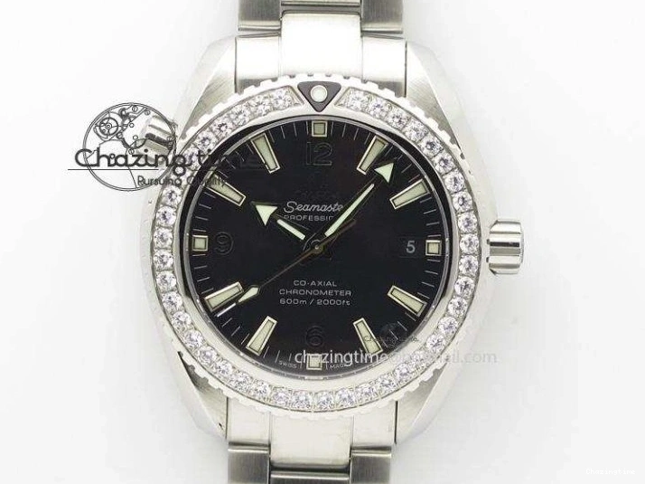 1224 Racing Master Chronometer OMF 1:1 Best Edition Black Dial Orange Hand on Black Leather Strap A Contemporary 7999